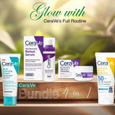 CeraVe Complete Skincare Bundle (4-in-1)